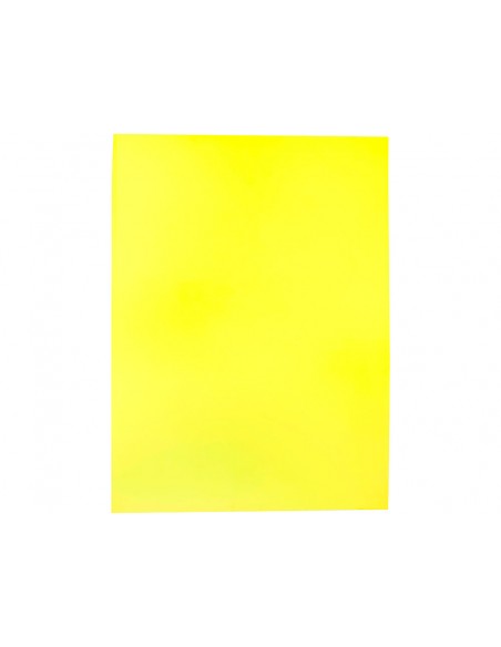 Goma eva liderpapel 50x70cm 60g m2 espesor 2mm fluor amarillo