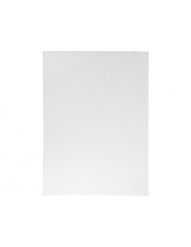 Goma eva liderpapel 50x70cm 60g m2 espesor 2mm textura toalla blanco