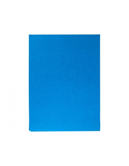 Goma eva liderpapel 50x70cm 60g m2 espesor 2mm textura toalla azul