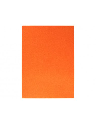 Goma eva liderpapel 50x70cm 60g m2 espesor 2mm textura toalla naranja