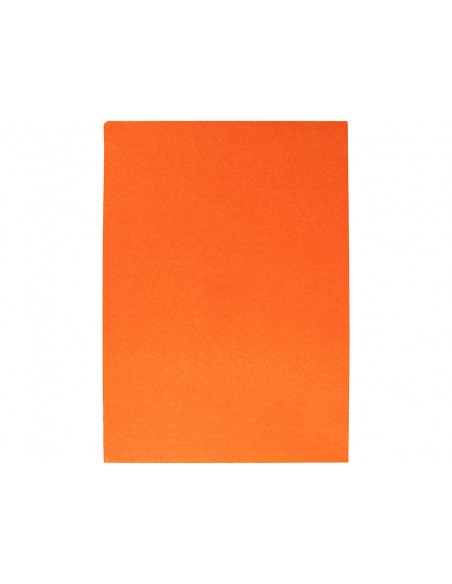 Goma eva liderpapel 50x70cm 60g m2 espesor 2mm textura toalla naranja