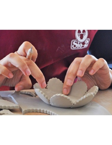 Arcilla argila sio 2 color blanco paquete de 15 kg