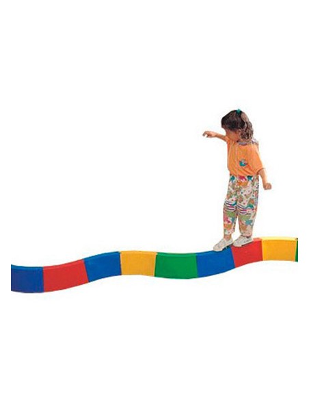 Pasillo amaya para equilibrio acoplable semicircular curvo longitud 30cm caja de 10 unidades