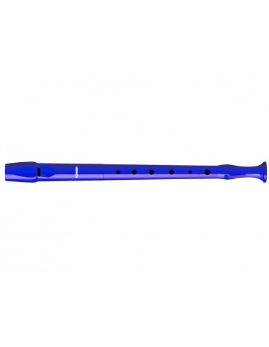 Flauta hohner 9508 color azul funda verde y transparente