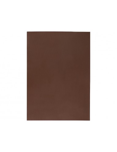 Goma eva ondulada liderpapel 50x70cm 22mm de espesor marron
