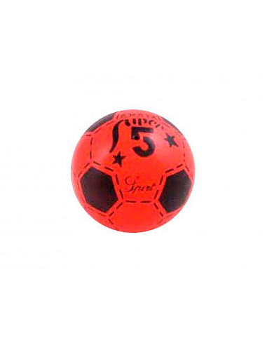 Balon amaya de futbol pvc decorado super 5 diametro 220 mm