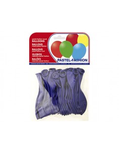 Globos pastel azul marino bolsa de 20 unidades