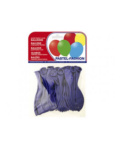 Globos pastel azul marino bolsa de 20 unidades