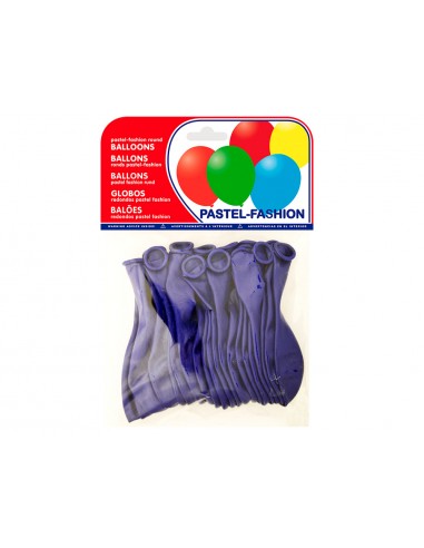 Globos pastel azul marino bolsa de 20 unidades