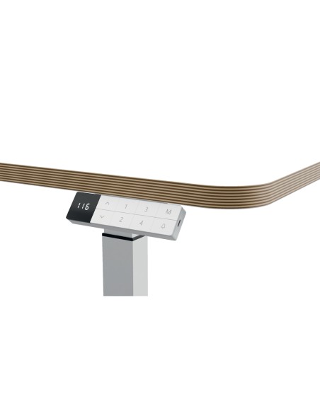Mesa leitz ergo regulable en altura electricamente tablero 80x60 cm con usb c y usb 5v color blanco Mesa leitz ergo regulable en altura electricamente tablero 80x60 cm con usb c y usb 5v color blanco