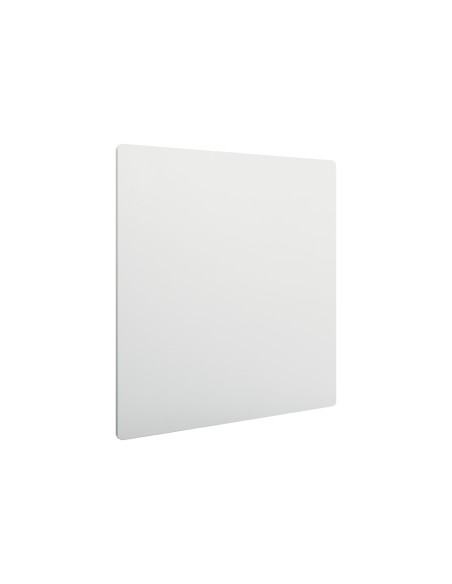 Pizarra blanca nobo modular sin marco acero magnetica 450x450 mm