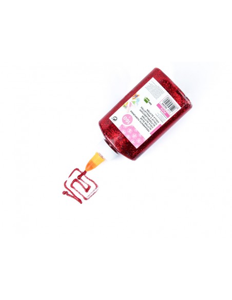 Purpurina pegamento liderpapel fantasia colores metalicos surtidos bote de 160 gr