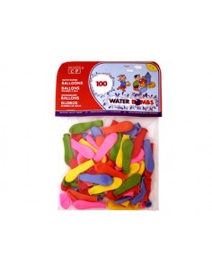 Globos de agua bolsa de 100 unidades