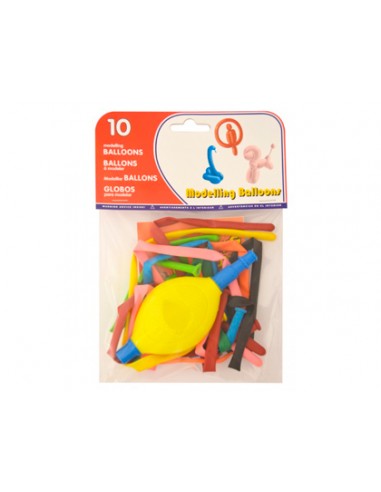 Globos para modelar inflador bolsa de 10