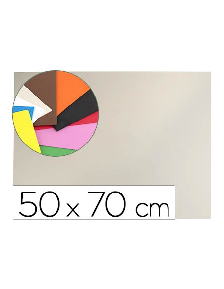 Goma eva liderpapel 50x70cm 60g m2 espesor 15mm carne
