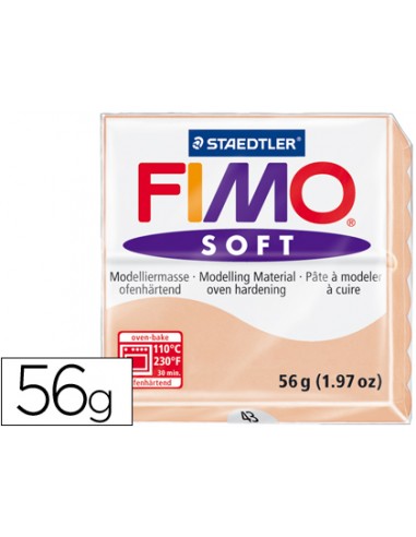 Pasta staedtler fimo soft 57 gr color carne