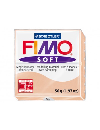 Pasta staedtler fimo soft 57 gr color carne