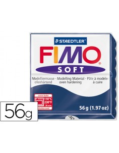 Pasta staedtler fimo soft 57 gr color azul windsor