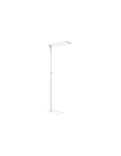 Lampara de pie maul led jura aluminio color blanco 1200x500x120 mm