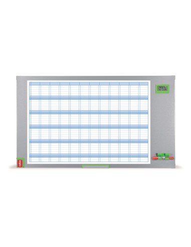 Planning magnetico nobo performance plus anual 725x50x1178 mm