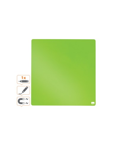 Pizarra nobo magnetica para el hogar color negro 360x360 mm