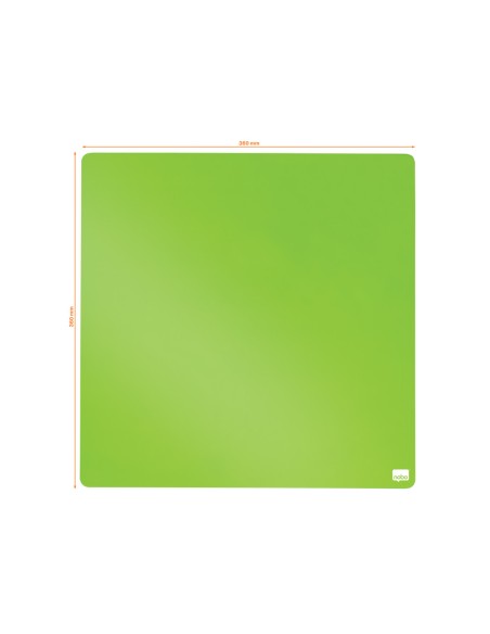 Pizarra nobo magnetica para el hogar color negro 360x360 mm