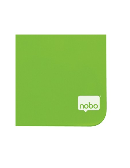 Pizarra nobo magnetica para el hogar color negro 360x360 mm