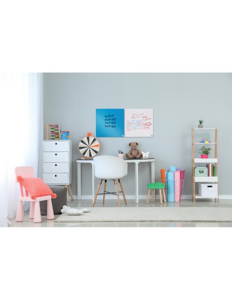 Pizarra nobo magnetica para el hogar color blanco 360x360 mm
