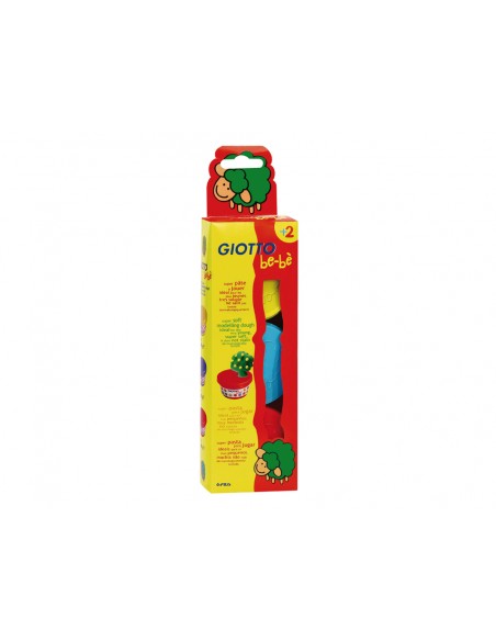 Pasta para modelar giotto bebe pack 3 colores surtidos dermatologicamente testada Pasta para modelar giotto bebe pack 3 colores surtidos dermatologicamente testada