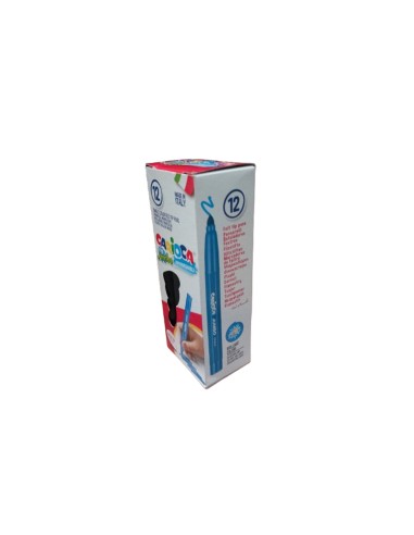 Rotulador carioca jumbo lavable negro punta gruesa 6 mm