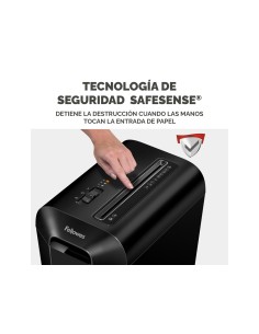 Destructora de documentos fellowes lx65 capacidad 10h seguridad p4 destruye grapas clips y tarjetas