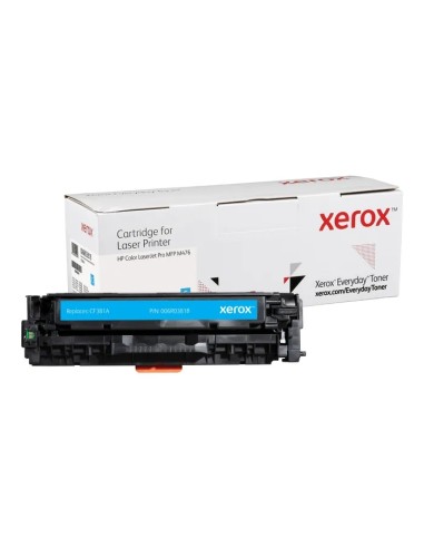 Xerox Everyday HP CF381A Cyan Cartucho de Toner Remanufacturado - Reemplaza 312A