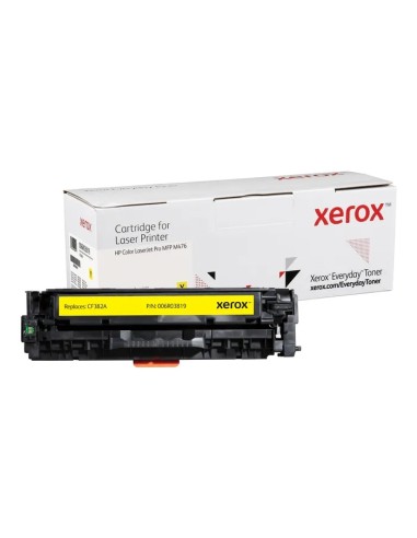 Xerox Everyday HP CF382A Amarillo Cartucho de Toner Remanufacturado - Reemplaza 312A