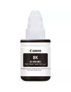 Canon GI490 Negro Botella de Tinta Original -...