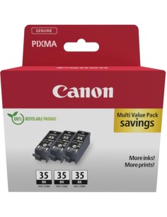 Canon PGI-35BK Multipack de 3 Cartuchos de Tinta...