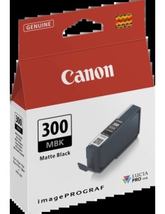 Canon PFI300 Negro Mate Cartucho de Tinta Original -...