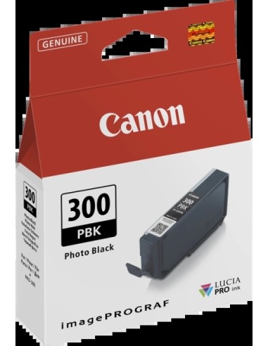 Canon PFI300 Negro Photo Cartucho de Tinta...