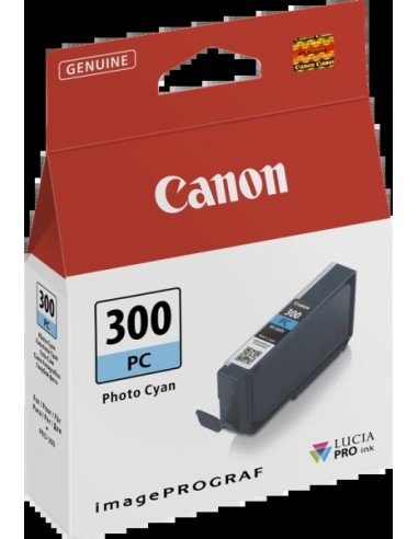 Canon PFI300 Cyan Photo Cartucho de Tinta...