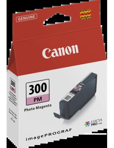 Canon PFI300 Magenta Photo Cartucho de Tinta...