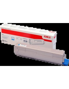 OKI C813 Cyan Cartucho de Toner Original - 46471115