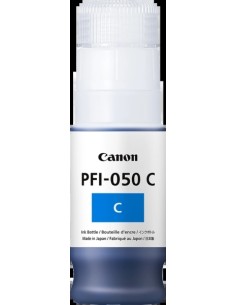 Canon PFI050 Cyan Botella de Tinta Original -...