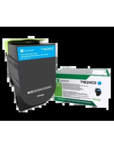 Lexmark CS417/CX417/CS517/CX517 Cyan Cartucho de Toner...