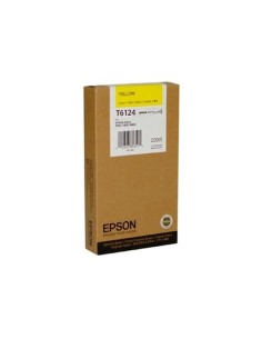 Epson T6124 Amarillo Cartucho de Tinta Original - C13T612400