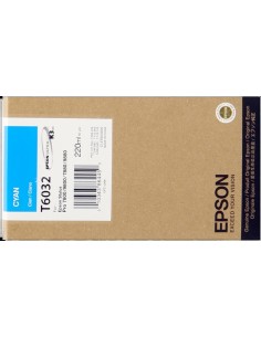 Epson T6032 Cyan Cartucho de Tinta Original - C13T603200