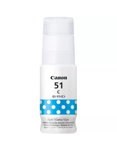 Canon GI51 Cyan Botella de Tinta Original - GI51C/4546C001