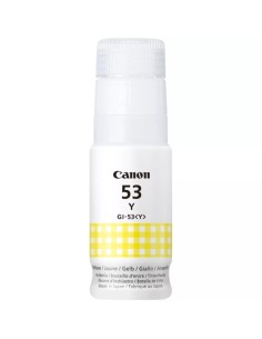 Canon GI53 Amarillo Botella de Tinta Original -...