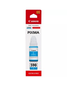 Canon GI590 Cyan Botella de Tinta Original - GI590C/1604C001