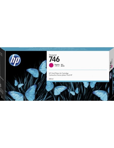 HP 746 Magenta Cartucho de Tinta Original - P2V78A