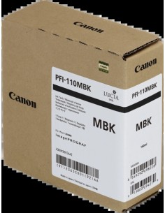 Canon PFI110 Negro Mate Cartucho de Tinta Original -...