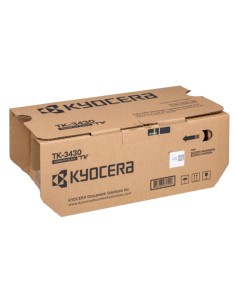 Kyocera TK3430 Negro Cartucho de Toner Original - 1T0C0W0NL0